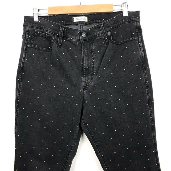 Madewell | 10” High Rise Metallic Dot Edition - Picture 3 of 8
